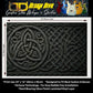 Guitar Skin Wraps The Viking Knotwork Laminated Airlease Vinyl Print for Guitars or Bass