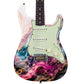 Guitar Skin Wraps The Abstract Fluid Art Laminated Airlease Vinyl Print for Guitars or Bass