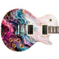 Guitar Skin Wraps The Abstract Fluid Art Laminated Airlease Vinyl Print for Guitars or Bass