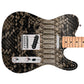 Guitar Skin Wraps The Cobra Strike Laminated Airlease Vinyl Print for Guitars or Bass