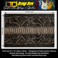 Guitar Skin Wraps The Cobra Laminated Airlease Vinyl Print for Guitars or Bass