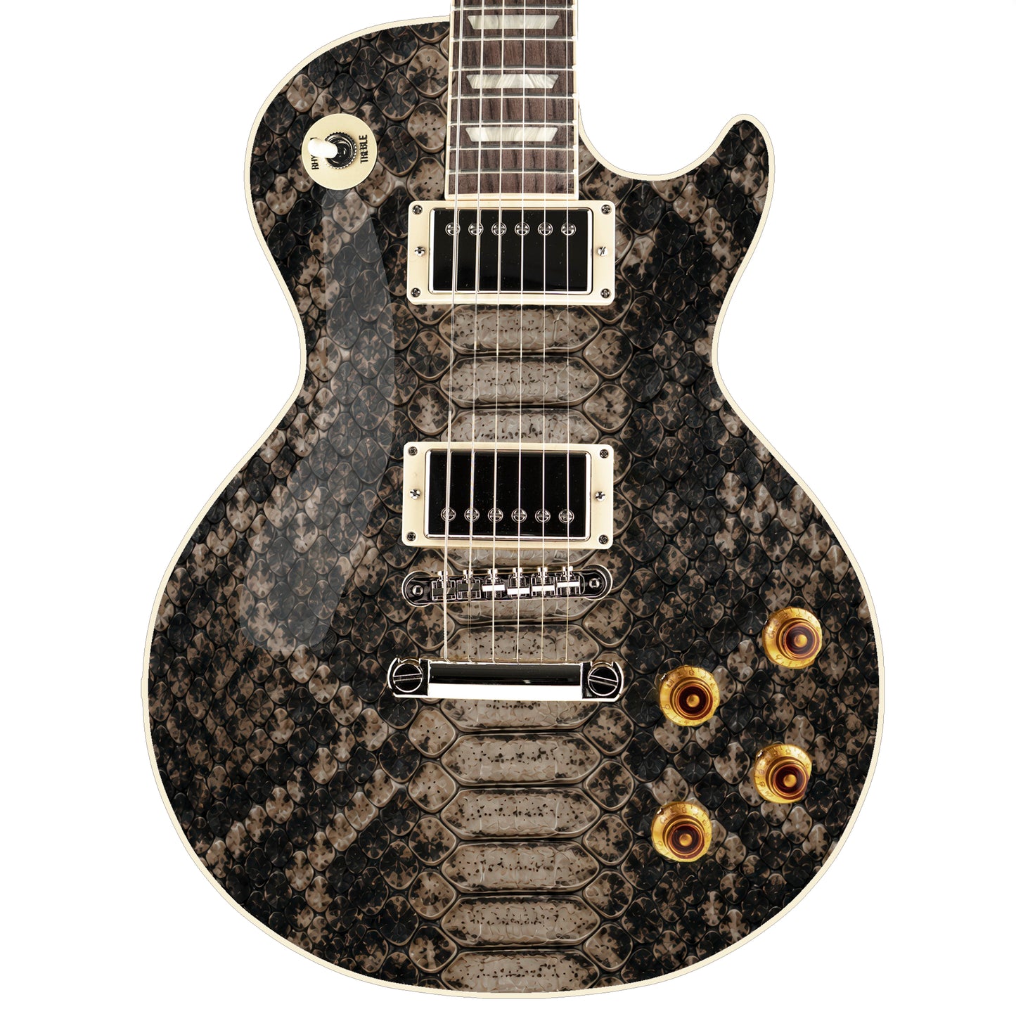 Guitar Skin Wraps The Cobra Laminated Airlease Vinyl Print for Guitars or Bass