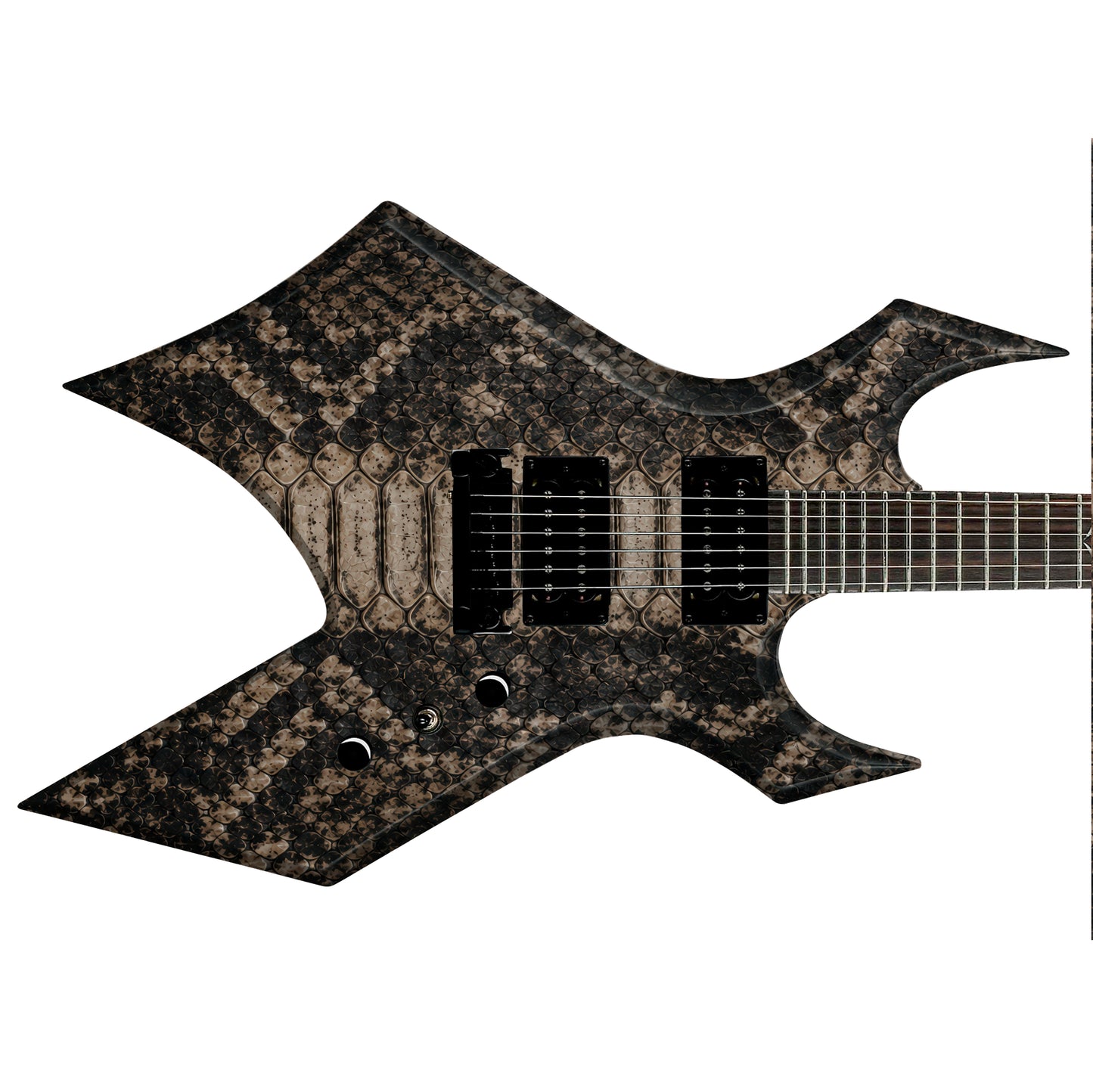 Guitar Skin Wraps The Cobra Laminated Airlease Vinyl Print for Guitars or Bass