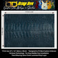 Guitar Skin Wraps The Black Mamba Laminated Airlease Vinyl Print for Guitars or Bass
