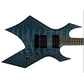 Guitar Skin Wraps The Black Mamba Laminated Airlease Vinyl Print for Guitars or Bass