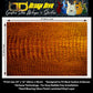 Guitar Skin Wraps The Tiger Snake Laminated Airlease Vinyl Print for Guitars or Bass