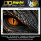 Guitar Skin Wraps The Dragons Gaze Airlease Vinyl Print for Guitars or Bass