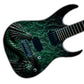 Guitar Skin Wraps The Emerald Dragon Airlease Vinyl Print for Guitars or Bass