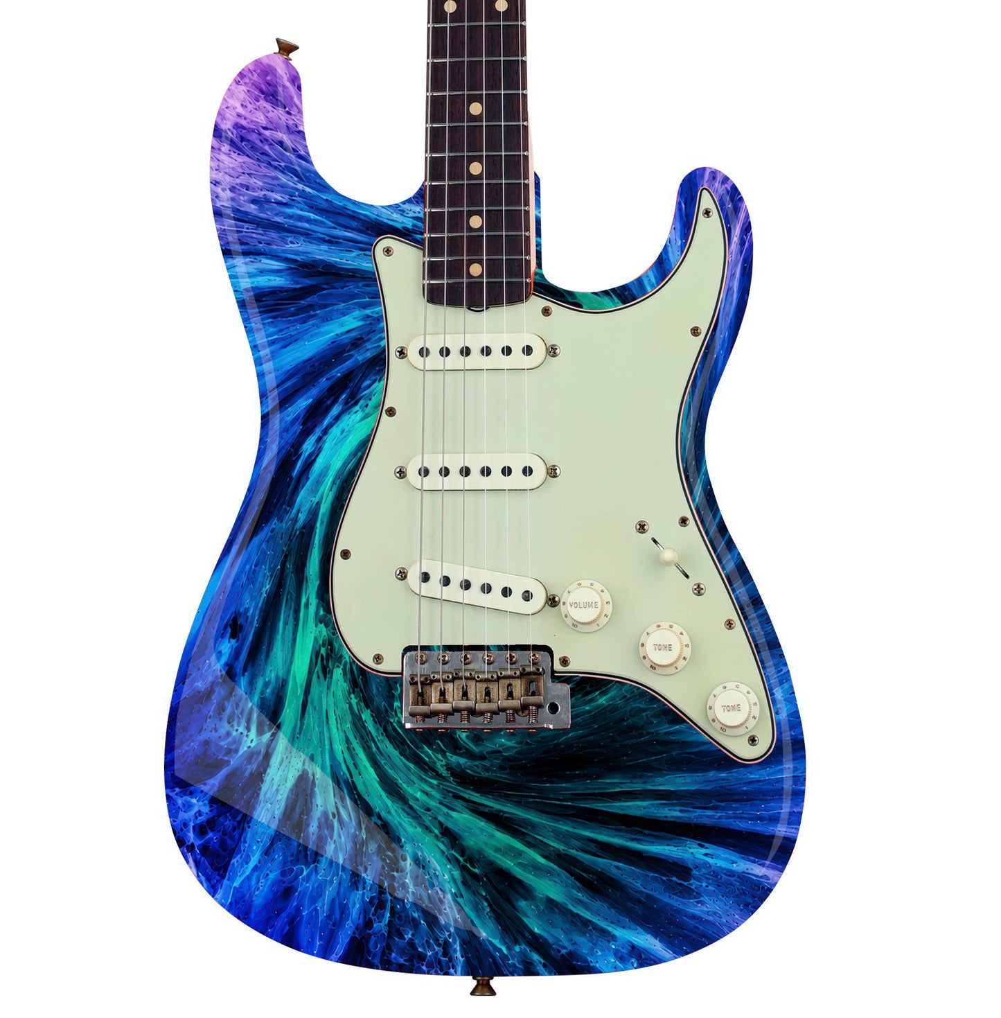Guitar Skin Wraps The Black Hole Airlease Vinyl Print for Guitars or Bass