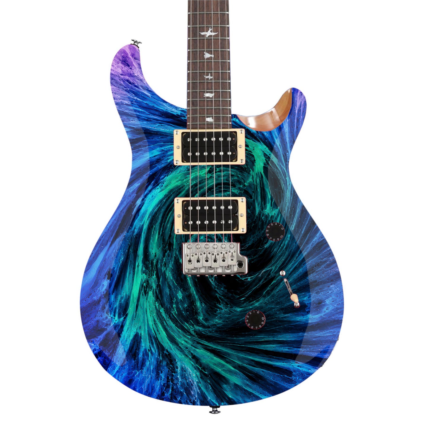 Guitar Skin Wraps The Black Hole Airlease Vinyl Print for Guitars or Bass