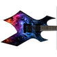 Guitar Skin Wraps The Cosmic Flame Airlease Vinyl Print for Guitars or Bass