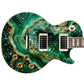 Guitar Skin Wraps The Emerald Geode Airlease Vinyl Print for Guitars or Bass