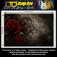 Guitar Skin Wraps The Red Roses Airlease Vinyl Print for Guitars or Bass