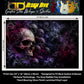 Guitar Skin Wraps The Metal Skull Airlease Vinyl Print for Guitars or Bass