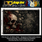 Guitar Skin Wraps The Tattoo Skulls Airlease Vinyl Print for Guitars or Bass