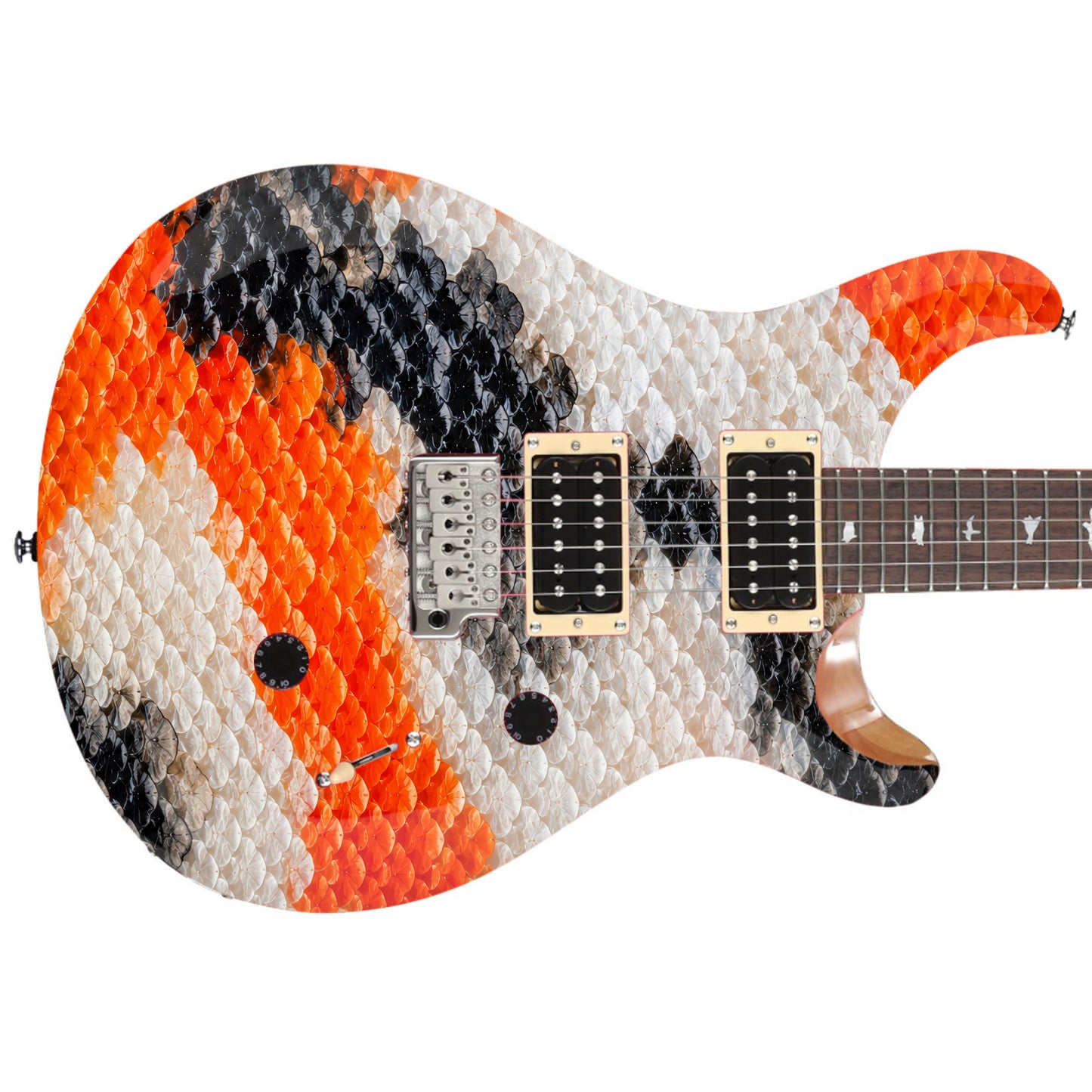 Custom Guitar Wrap The Goldfish Airlease Laminated Vinyl Print for Guitars or Bass
