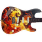 Custom Guitar Wrap The Flamewave Airlease Laminated Vinyl Print for Guitars or Bass