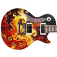 Custom Guitar Wrap The Flamewave Airlease Laminated Vinyl Print for Guitars or Bass