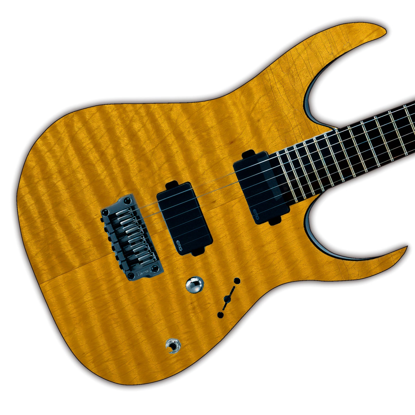 Custom Guitar Wrap The Aged Lemon Airlease Laminated Vinyl Print for Guitars or Bass