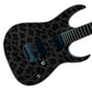 Custom Guitar Wrap The Black Jaguar Airlease Laminated Vinyl Print for Guitars or Bass