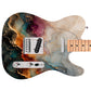 Custom Guitar Wrap The Copper Liquid Airlease Laminated Vinyl Print for Guitars or Bass