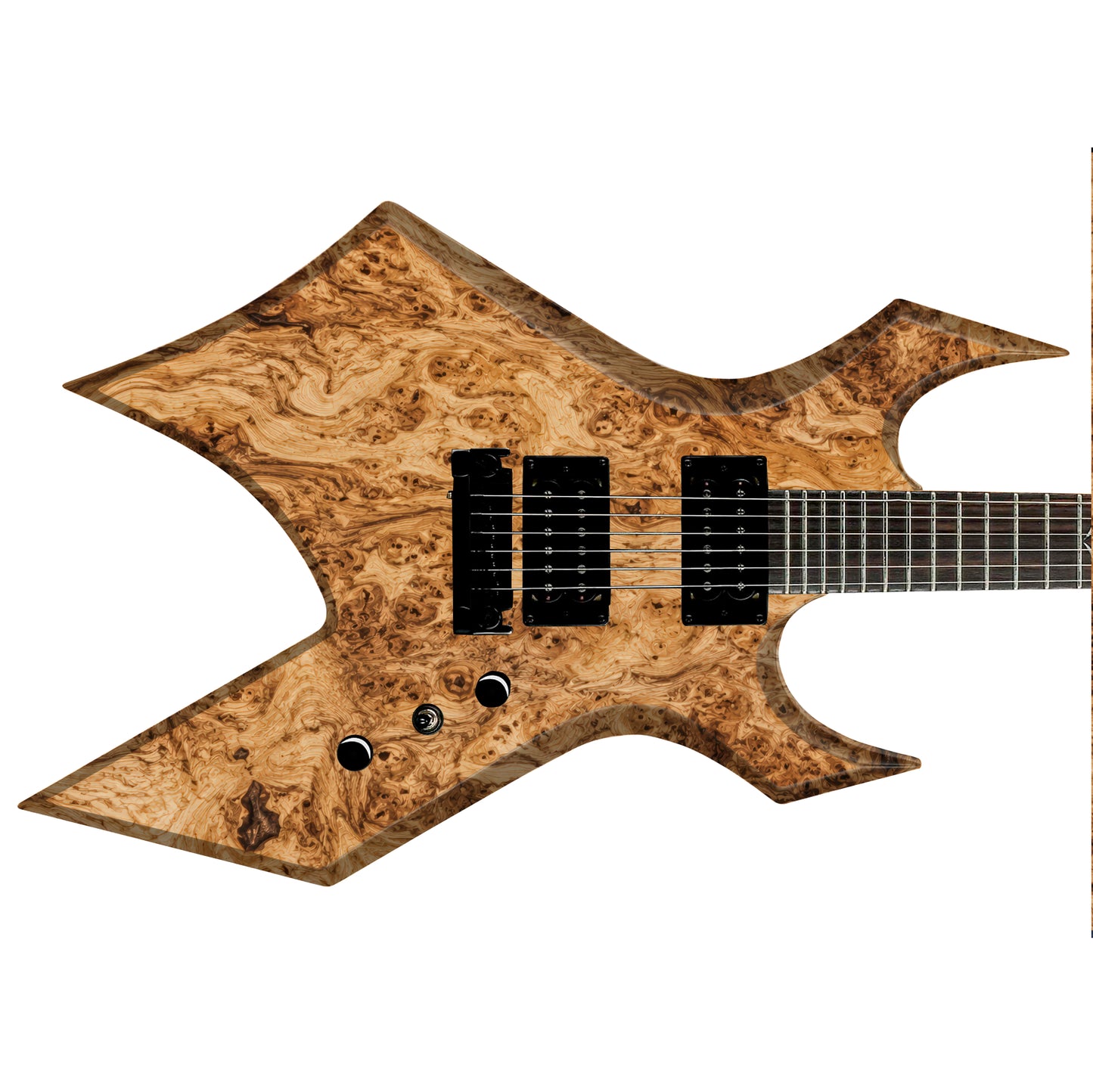 Custom Guitar Wrap The Birdseye Maple Airlease Laminated Vinyl Print for Guitars or Bass