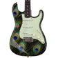 Custom Guitar Wrap The Peacock Airlease Laminated Vinyl Print for Guitars or Bass