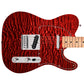 Custom Guitar Wrap The Red Maple Airlease Laminated Vinyl Print for Guitars or Bass