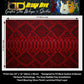 Custom Guitar Wrap The Red Viper Airlease Laminated Vinyl Print for Guitars or Bass