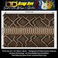 Custom Guitar Wrap The Python Laminated Airlease Vinyl Print for Guitars or Bass