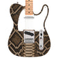 Custom Guitar Wrap The Python Laminated Airlease Vinyl Print for Guitars or Bass