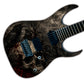 Custom Guitar Skin Wrap The Moonlight Skull Laminated Airlease Vinyl Print for Guitars or Bass