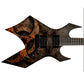 Custom Guitar Wrap The Corroded Metal Laminated Airlease Vinyl Print for Guitars or Bass Mod