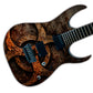 Custom Guitar Wrap The Corroded Metal Laminated Airlease Vinyl Print for Guitars or Bass Mod