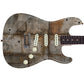 Custom Guitar Wrap The Rusty War Panel Laminated Airlease Vinyl Print for Guitars or Bass Mod