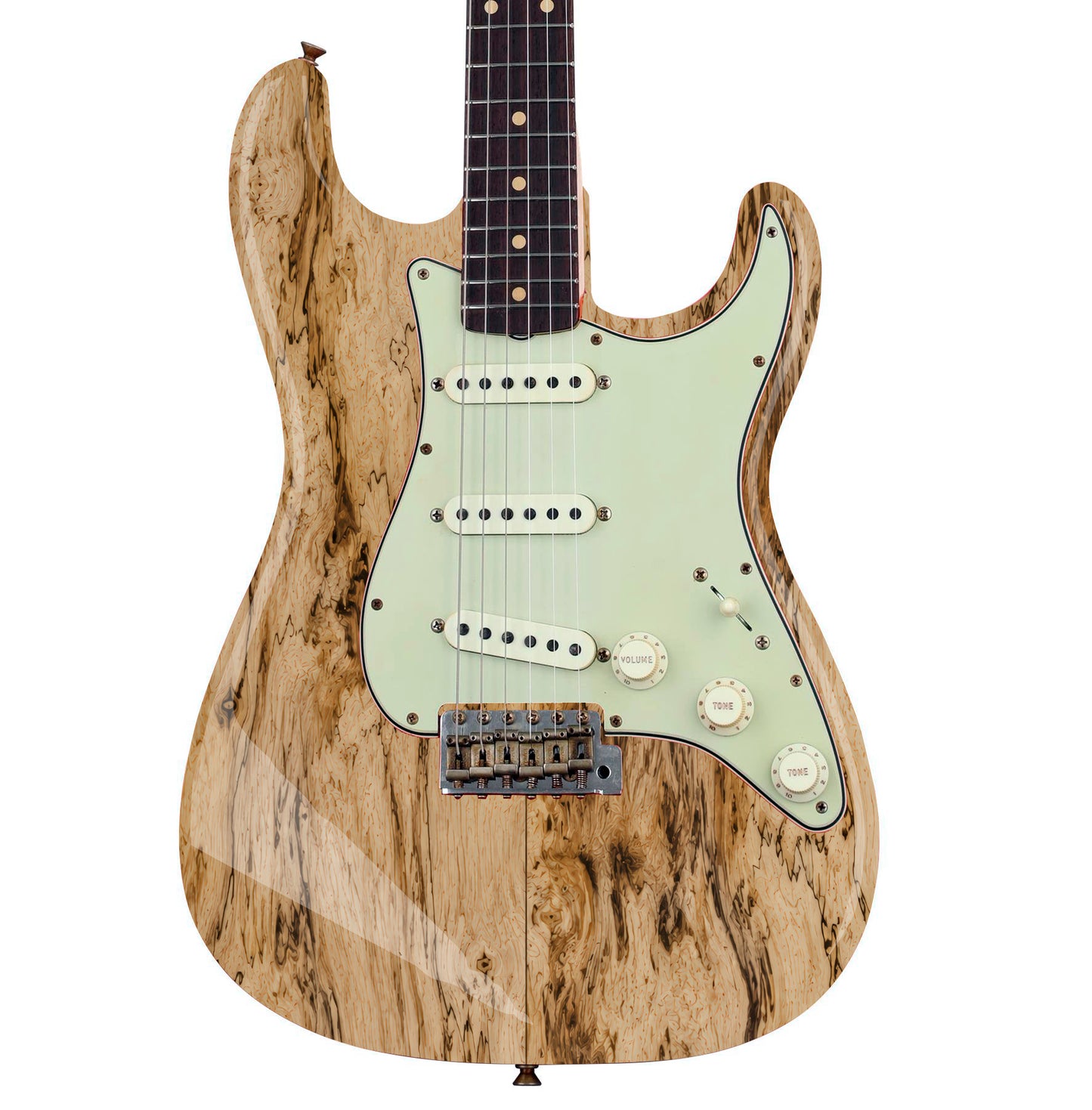 Custom Guitar Wrap The Spalted Maple Laminated Airlease Vinyl Print for Guitars or Bass Mod
