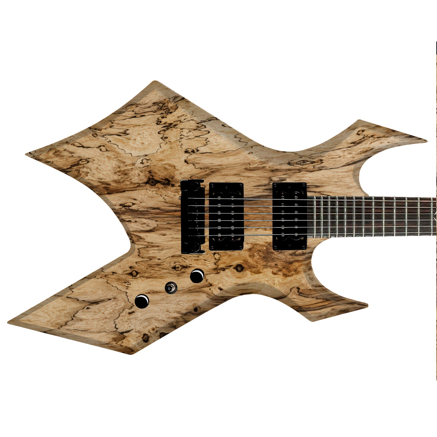 Custom Guitar Wrap The Spalted Maple Woodgrain Vinyl Print for Guitars or Bass