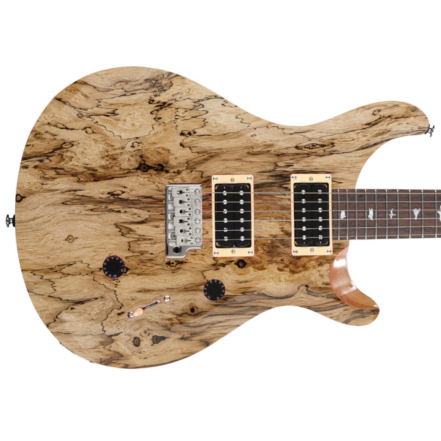 Custom Guitar Wrap The Spalted Maple Woodgrain Vinyl Print for Guitars or Bass