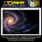 Custom Guitar Wrap The Deep Space Woodgrain Vinyl Print for Guitars or Bass