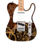 Custom Guitar Wrap The Steampunk Gears Vinyl Print for Guitars or Bass