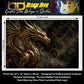Custom Guitar Wrap The Steampunk Dragon Vinyl Print for Guitars or Bass
