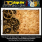 Custom Guitar Wrap The Steampunk BurlCog Vinyl Print for Guitars or Bass