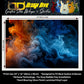 Custom Guitar Wrap The Liquid Ink Dance Vinyl Print for Guitars or Bass
