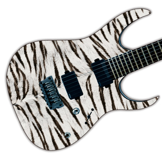 Custom Guitar Wrap The Bengal Tiger 80's Vinyl Print for Guitars or Bass