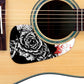 Guitar Custom PickGuard Sticker Skins. Customise your own existing Pickguard, Headstock, Tremolo Cover plate. The Roses PK16