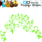Vine of Life Decal Sticker Fits Guitars & Basses. Colour Options Available.