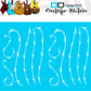 Awesome Barb Wire. Guitar Vinyl Matte Decal Sticker. Colour Options Available.