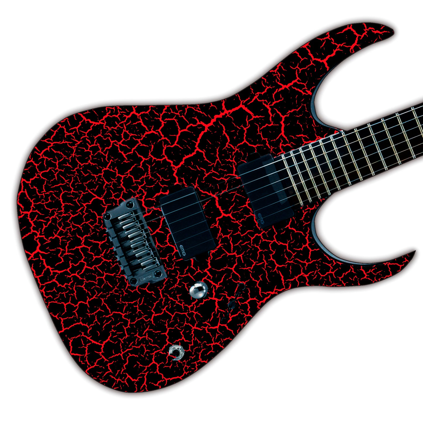 Guitar Skin Wrap Laminated Vinyl Decal Sticker The Master of Things Metal GS131