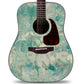 Acoustic/Electric Guitar Skin Wrap Vinyl Decal Sticker 'Vintage Flower' GS147