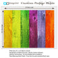 Acoustic/Electric Guitar Skin Wrap Vinyl Decal Sticker 'Rainbow Palette' GS151